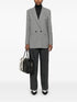 Norcia pinstriped trousers